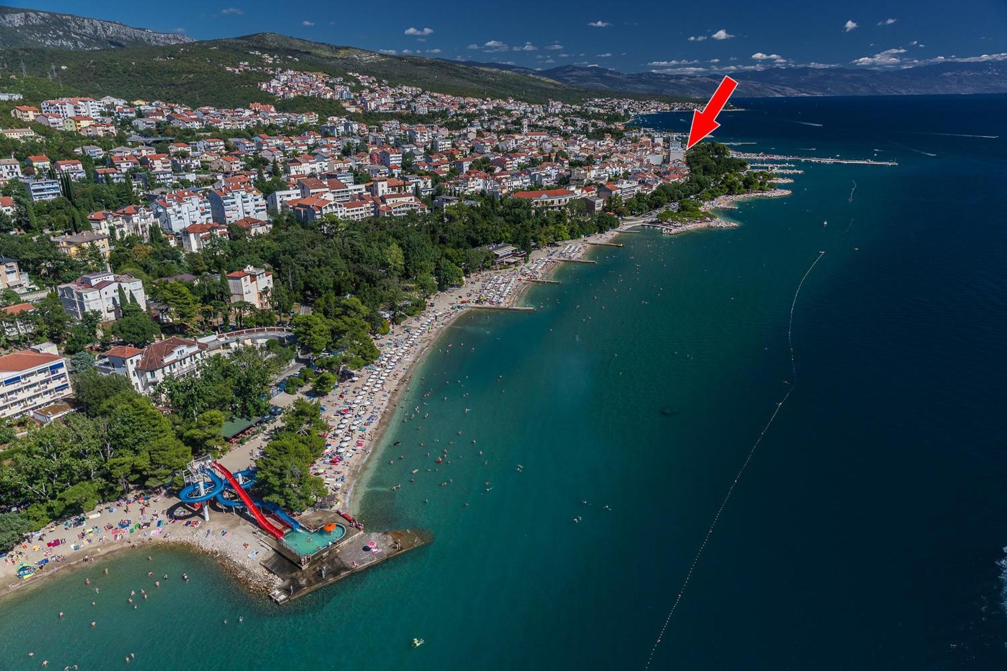 Photel Studio Apartments Цриквеница Экстерьер фото